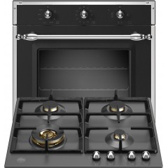 Bertazzoni F60 5 HER G K NE + P60 4L HER NE Φούρνος Αερίου άνω Πάγκου 76lt με Εστίες Αερίου Π59.5εκ. Bertazzoni F60 5 HER G K NE + P60 4L HER NE Φούρνος Αερίου άνω Πάγκου 76lt με Εστίες Αερίου Π59.5εκ.